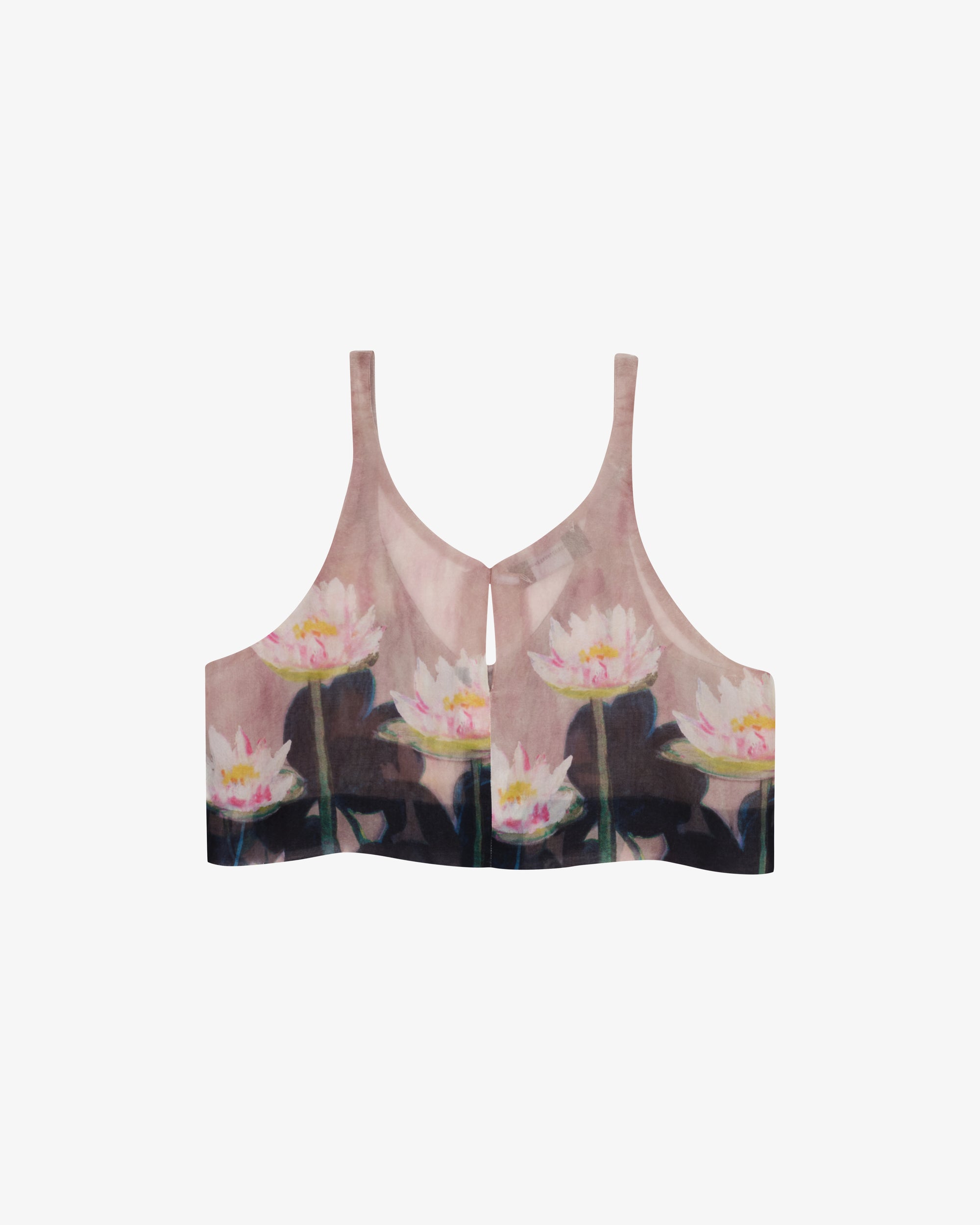 Silk Crêpe Tank Top