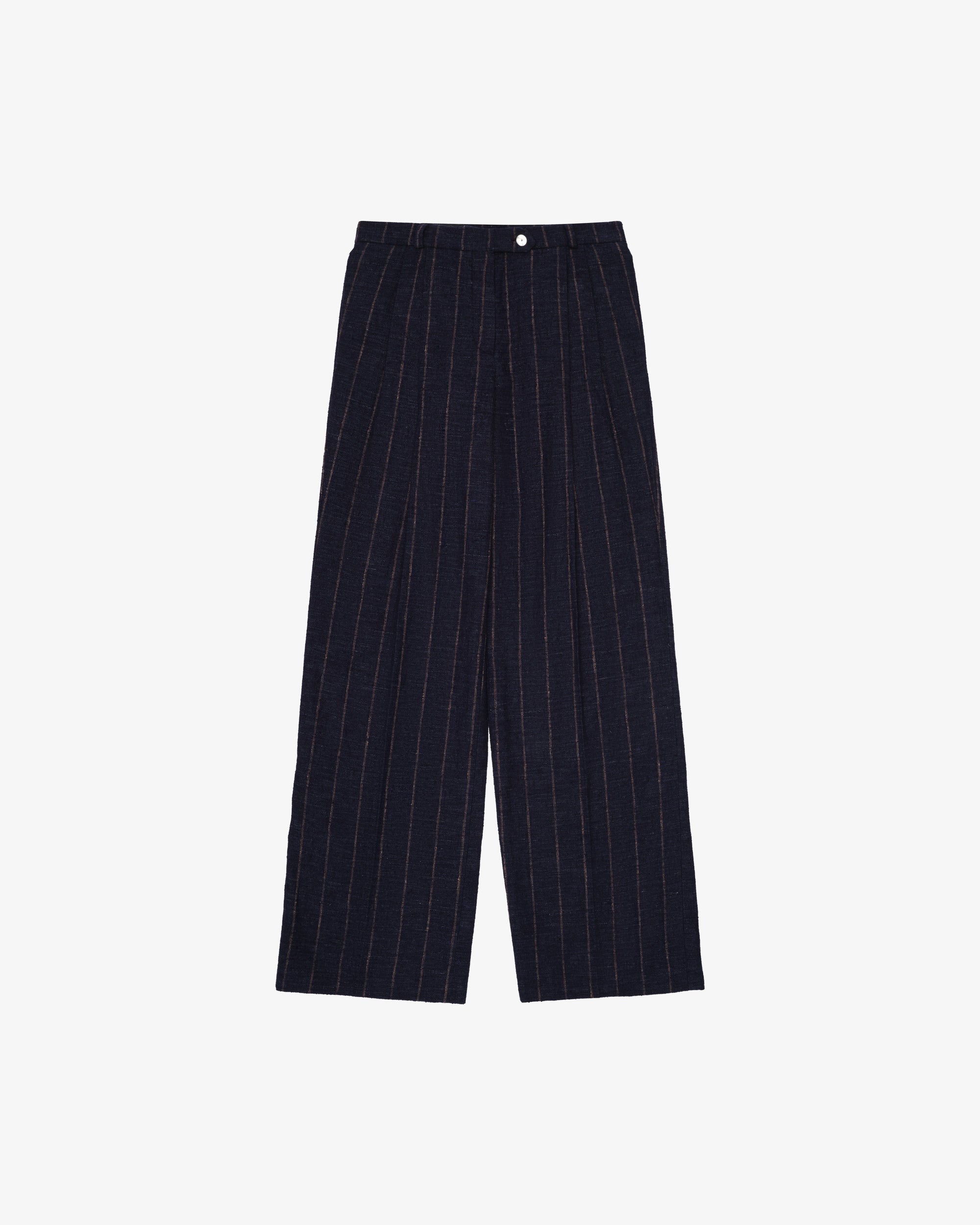 Wide Leg Pleated Trouser